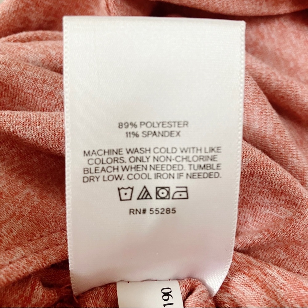 Express Body Contour Womens Mock Neck Bodysuit Size Large Pink NEW! $59.85 TAG - Picture 8 of 8